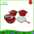 Кухонная посуда Чугунная кастрюля Hot Pot Set